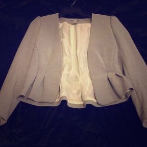 H&M gray blazer